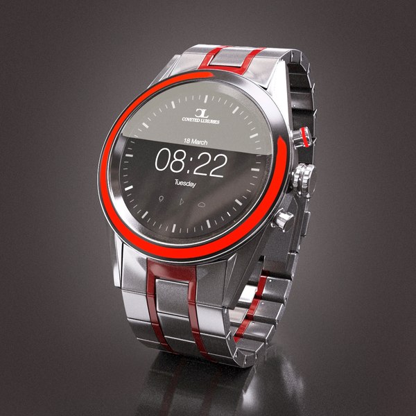 smartwatch design 3D