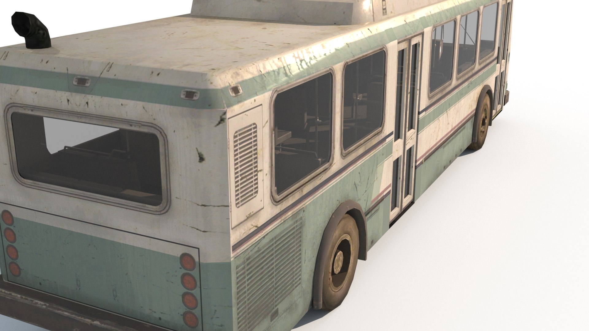 3D Old Bus - TurboSquid 2063706