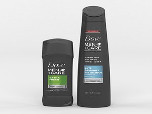 3D model dove cleaning