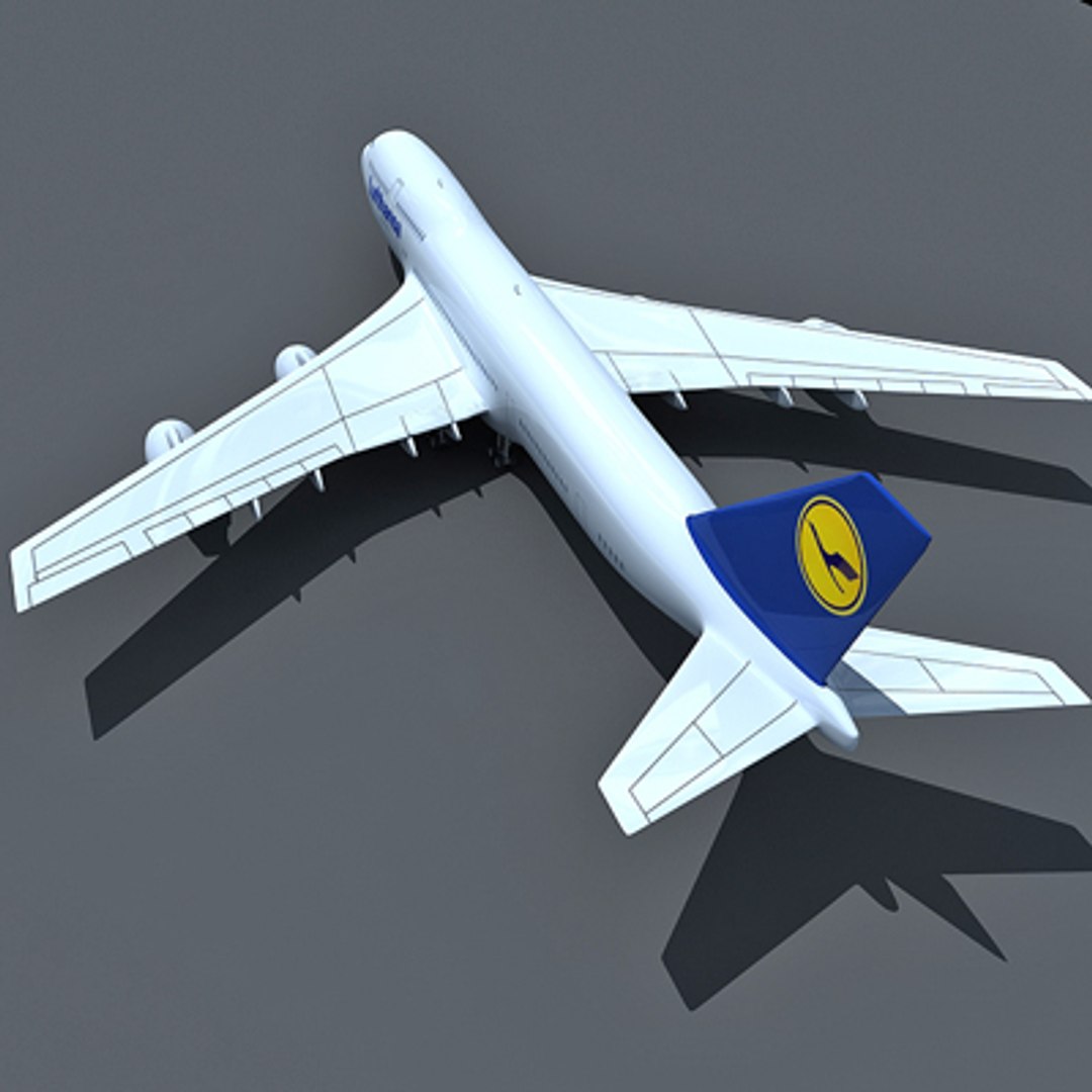 B 747 3d Model