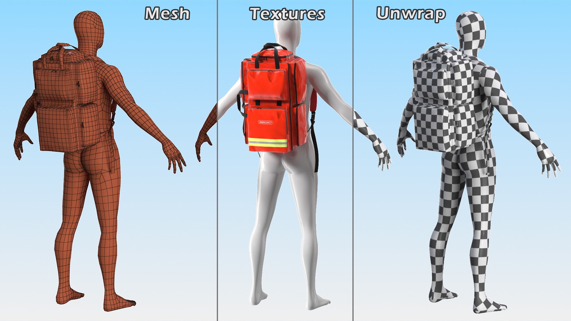 Rescue Rucksack on a Mannequin model https://p.turbosquid.com/ts-thumb/oY/5Opi6X/Vl/rescuerucksackonamannequinc4dmodel016/jpg/1629755027/1920x1080/fit_q87/b2c85f97657d6183bef75a8cf9a09a57042ba8de/rescuerucksackonamannequinc4dmodel016.jpg