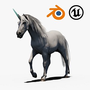 Unicorn 3D model