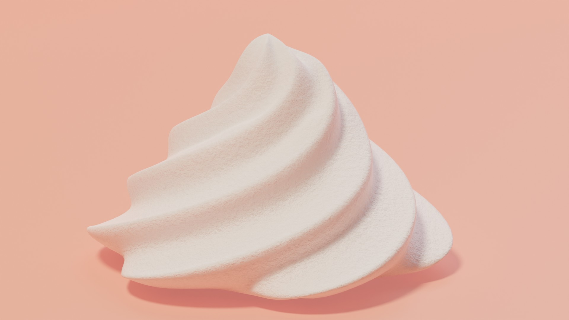 3D Whipped Cream 04 Model - TurboSquid 2152683