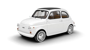 Fiat 500L 1969 3d model