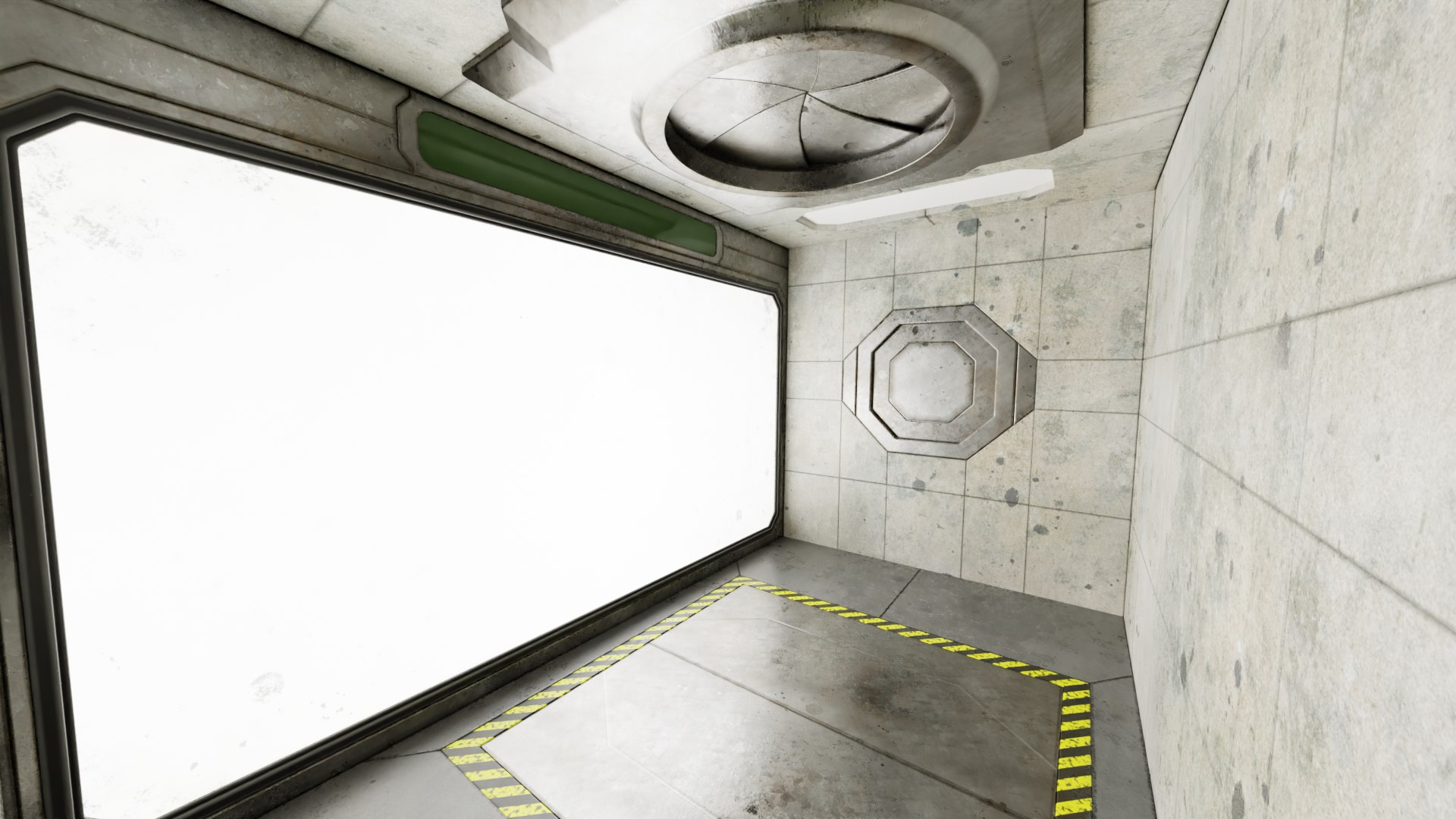 Simulation Room - With Dust And Dirt 3D Model - TurboSquid 2400784