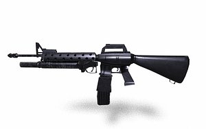 M16 with Grenade Launcher