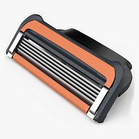 Manual Razor Replacement Blade Head Orange