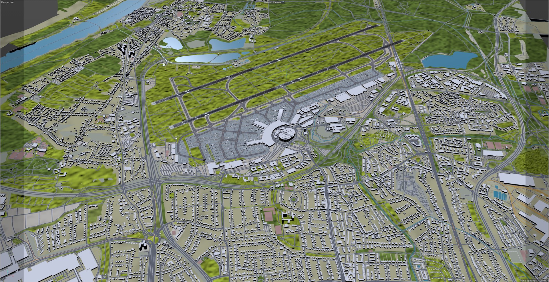 Dusseldorf Airport 3D Model - TurboSquid 2013506