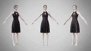 Dress 23 Light Burst Static