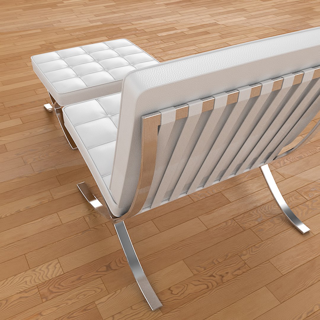 mies van der rohe 3d max