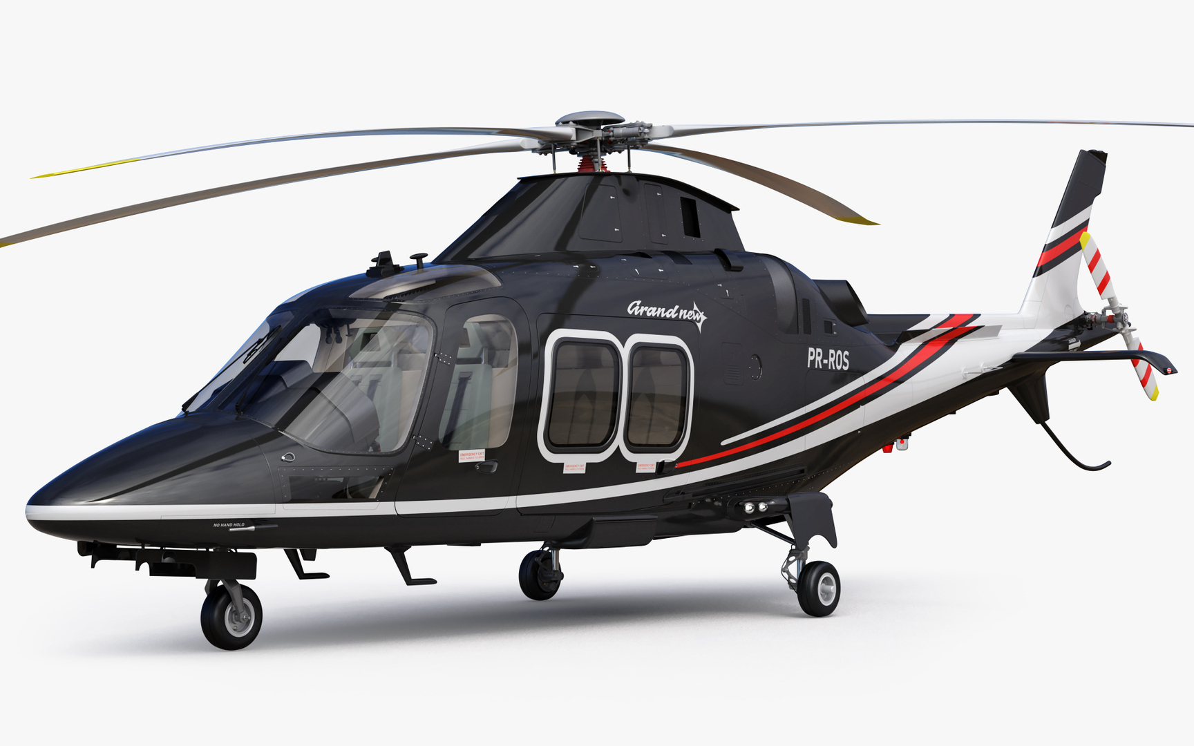 AgustaWestland Leonardo AW109 Grand 신규 3D 모델 - TurboSquid 1719443
