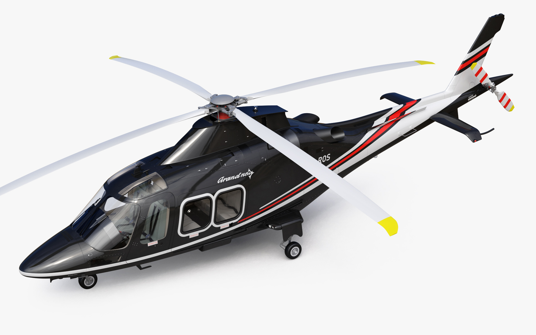 3D model AgustaWestland Leonardo AW109 Grand New - TurboSquid 1719443