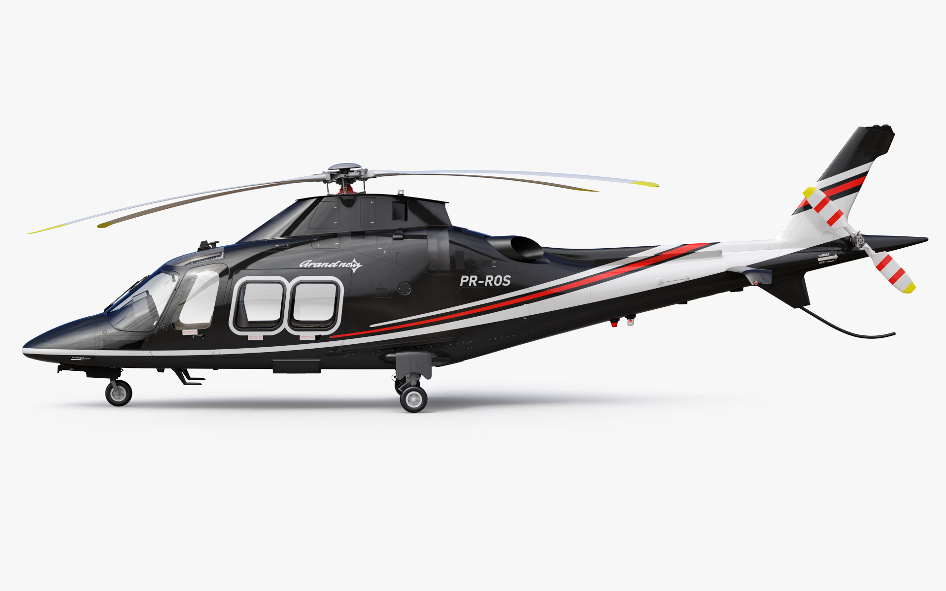 AgustaWestland Leonardo AW109 Grand New Modelo 3D - TurboSquid 1719443