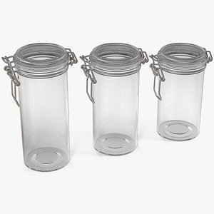 Glass Jars with Airtight Lid 2