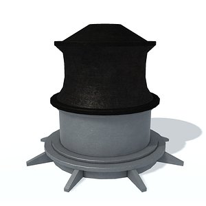 3D model capstan d