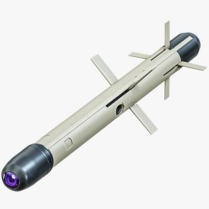3D Missile SPIKE ER2 PBR model