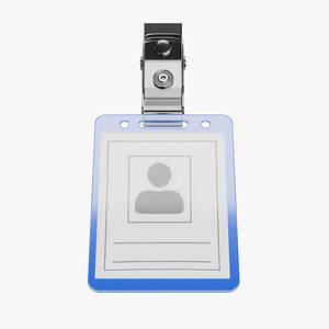 3D model Name Badge 4