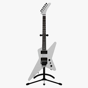 3D Star Electric Guitar