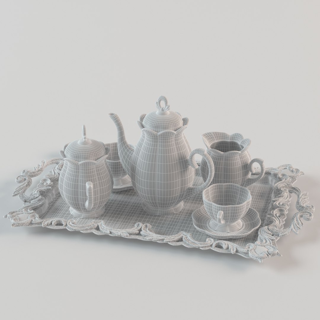 3d Classic Tea