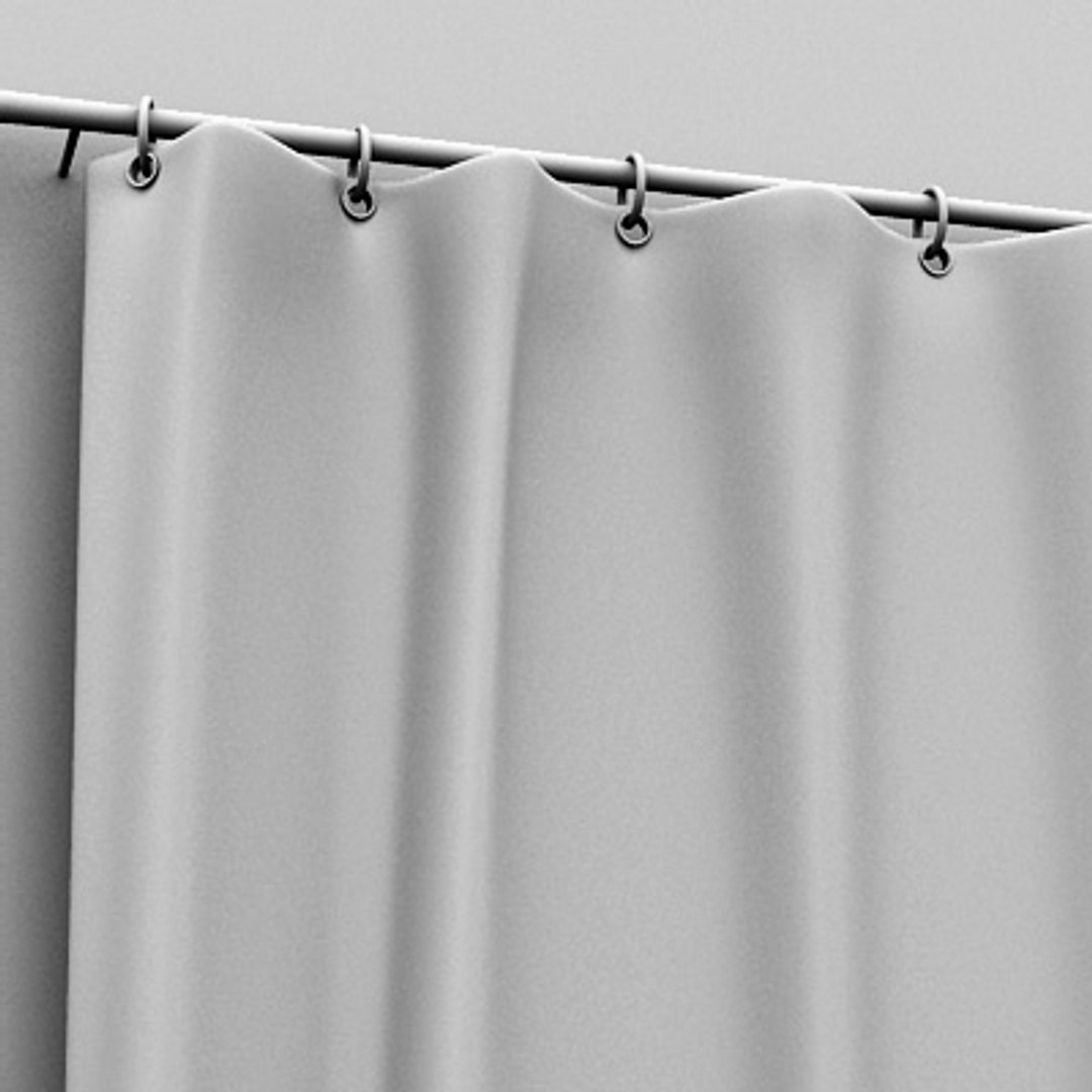 Curtains 3d Obj