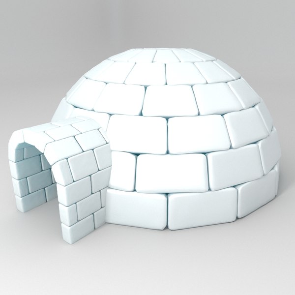 Igloo iglo model - TurboSquid 1404502