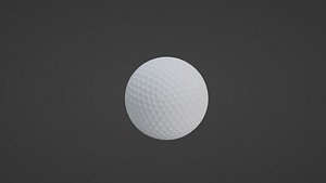 golf ball 3D model