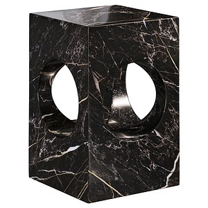 NOIR MERLIN SIDE TABLE 3D model