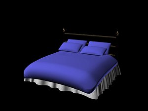 3d bed model