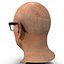 Elderly Man Head