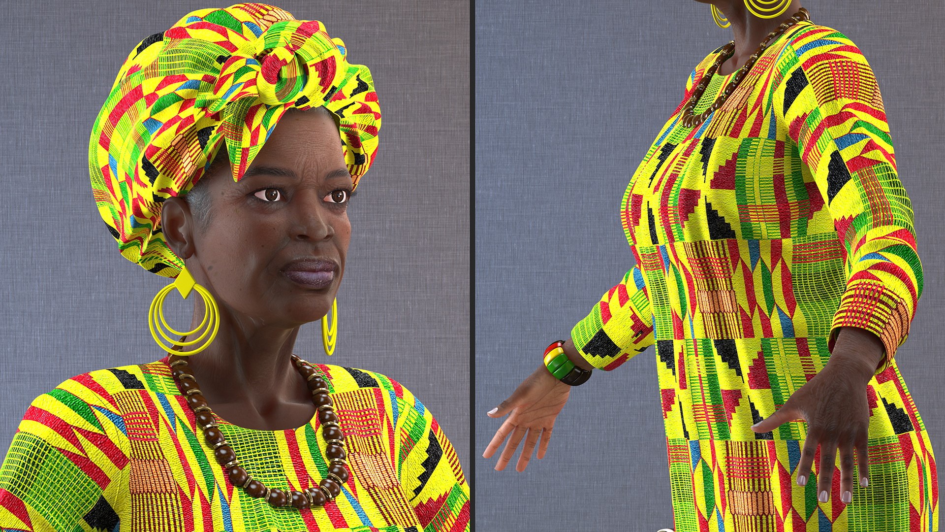 African Woman Wearing Traditional Clothes Rigged model https://p.turbosquid.com/ts-thumb/oZ/HuMLP3/xL/africanwomanwearingtraditionalclothesriggedmb3dmodel019/jpg/1670885888/1920x1080/fit_q87/2699d119b6148e8bca00b7a9bb7e56a36c419f13/africanwomanwearingtraditionalclothesriggedmb3dmodel019.jpg