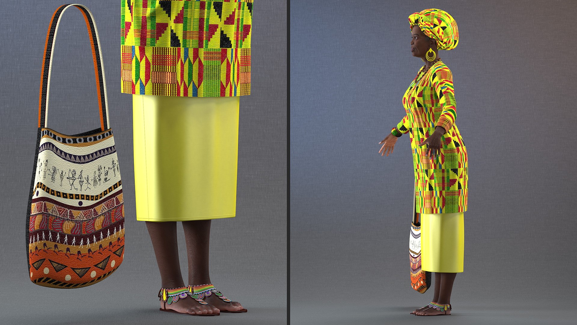 African Woman Wearing Traditional Clothes Rigged model https://p.turbosquid.com/ts-thumb/oZ/HuMLP3/zF/africanwomanwearingtraditionalclothesriggedmb3dmodel018/jpg/1670885884/1920x1080/fit_q87/e052154b2ab9c6bf18408ebdda6eb150301e9b6b/africanwomanwearingtraditionalclothesriggedmb3dmodel018.jpg