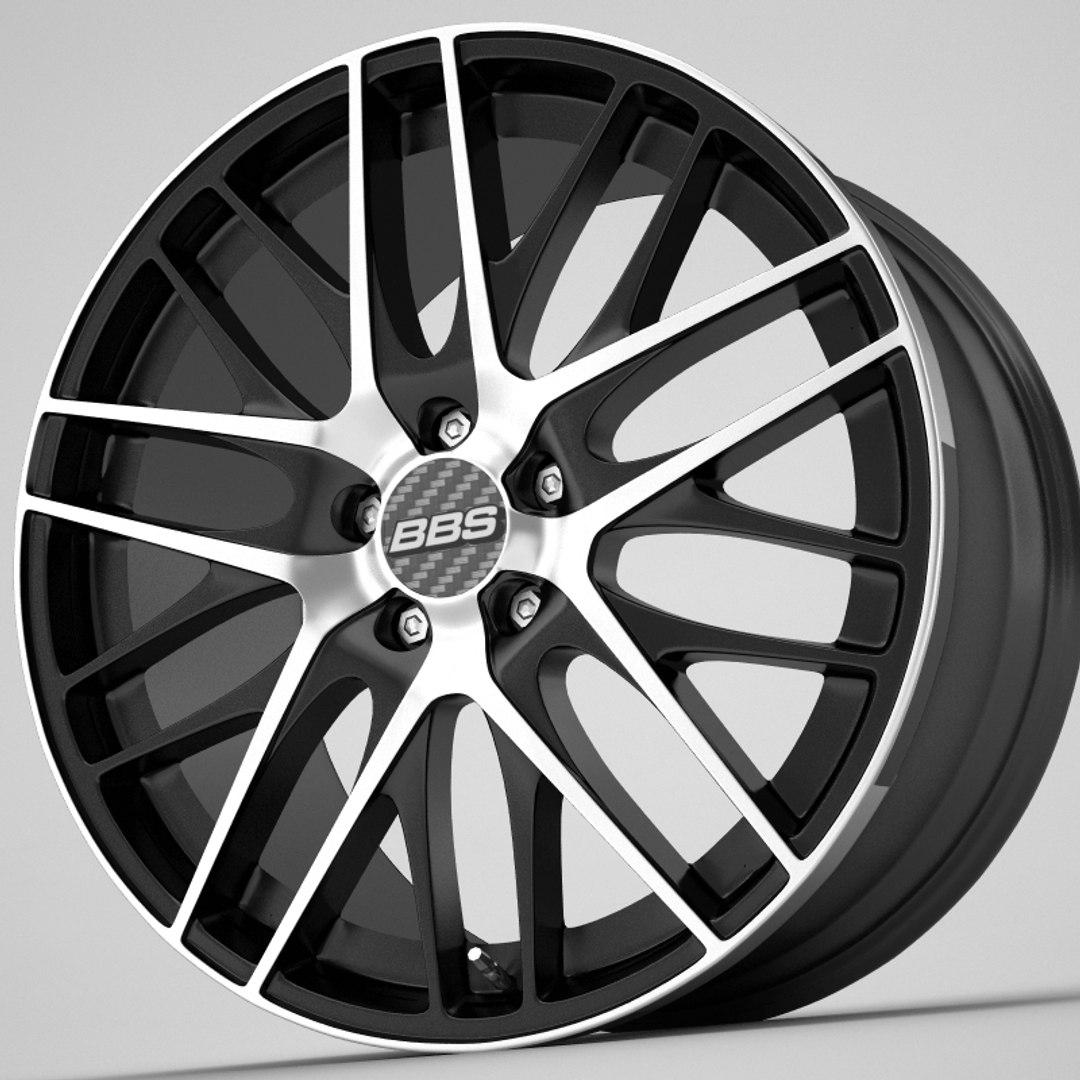 Bbs Rims 3d Model