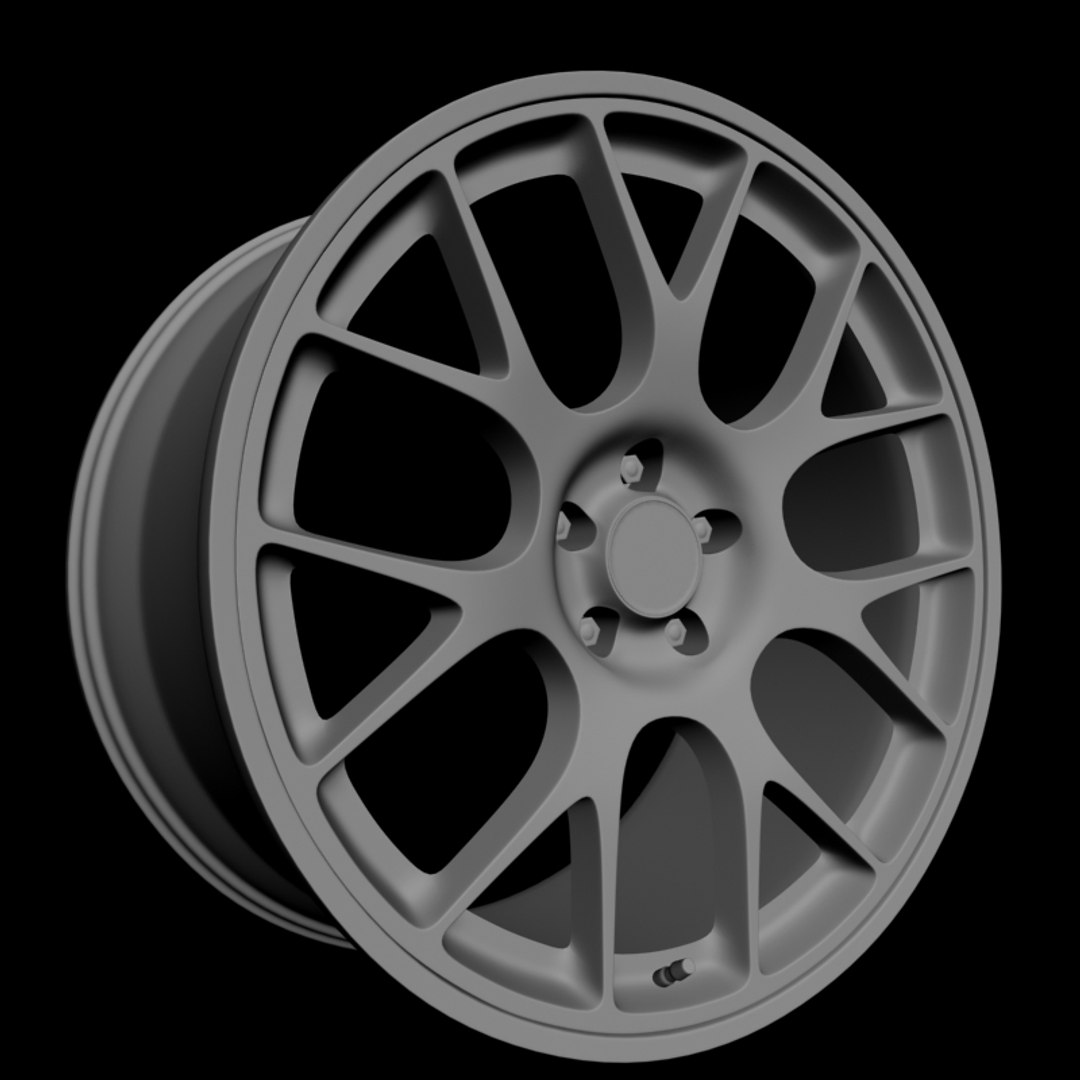 Bbs Rims 3d Model