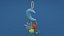 Sospensione mobile per bambini lowpoly jouet bebe mobile