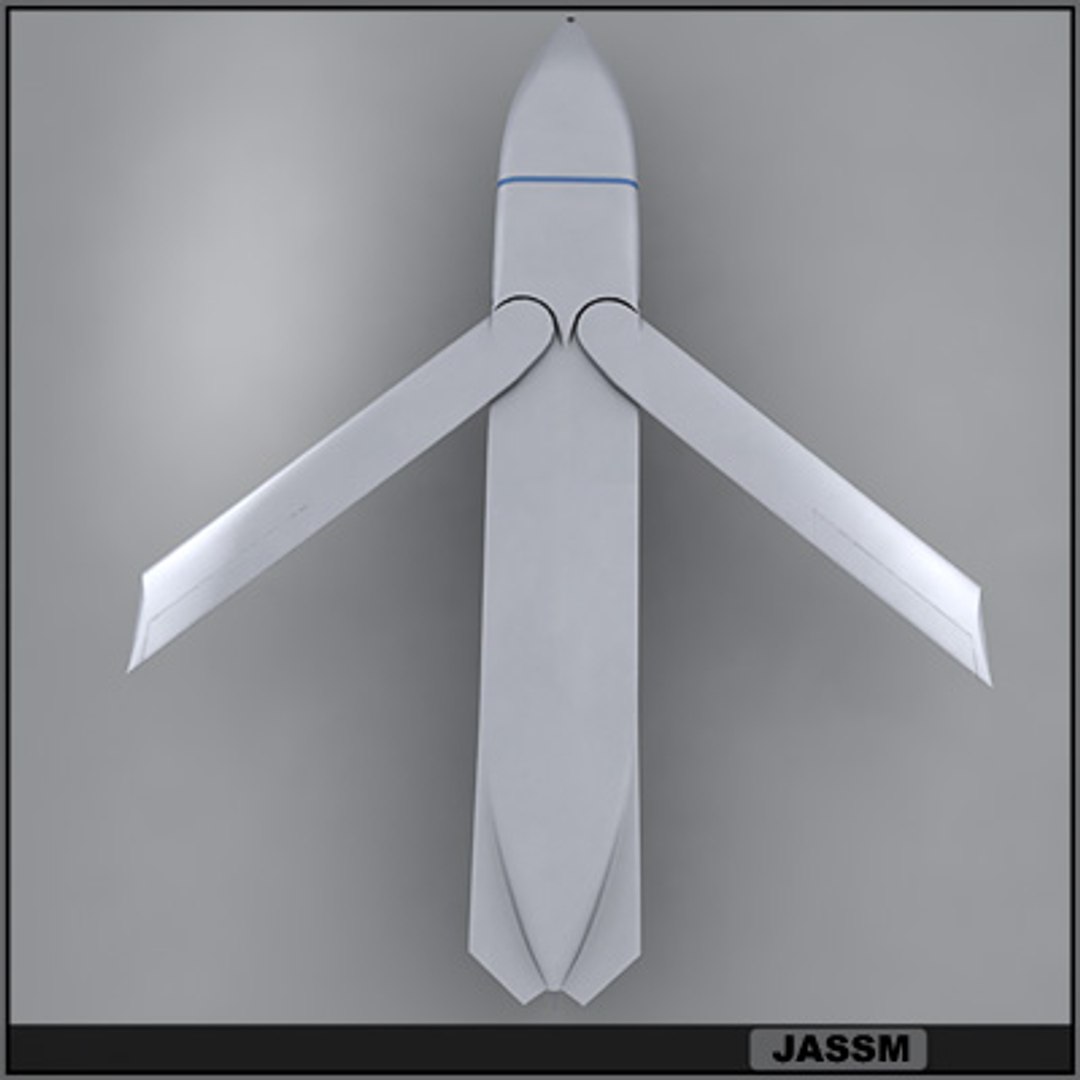 jassm missile weapon c4d https://p.turbosquid.com/ts-thumb/oZ/PASYMt/AMP5xSwW/render_02/jpg/1286625604/1920x1080/fit_q87/afe5696ba3f3d82cbd93361c8325f205c2b7fc9e/render_02.jpg