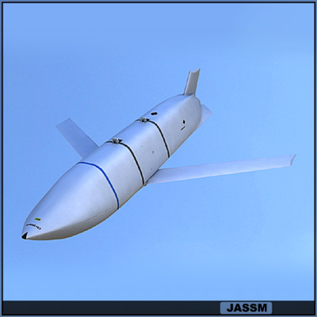 Jassm Missile Weapon C4d