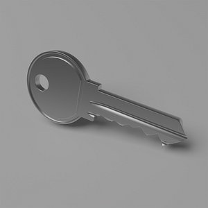 3D House key