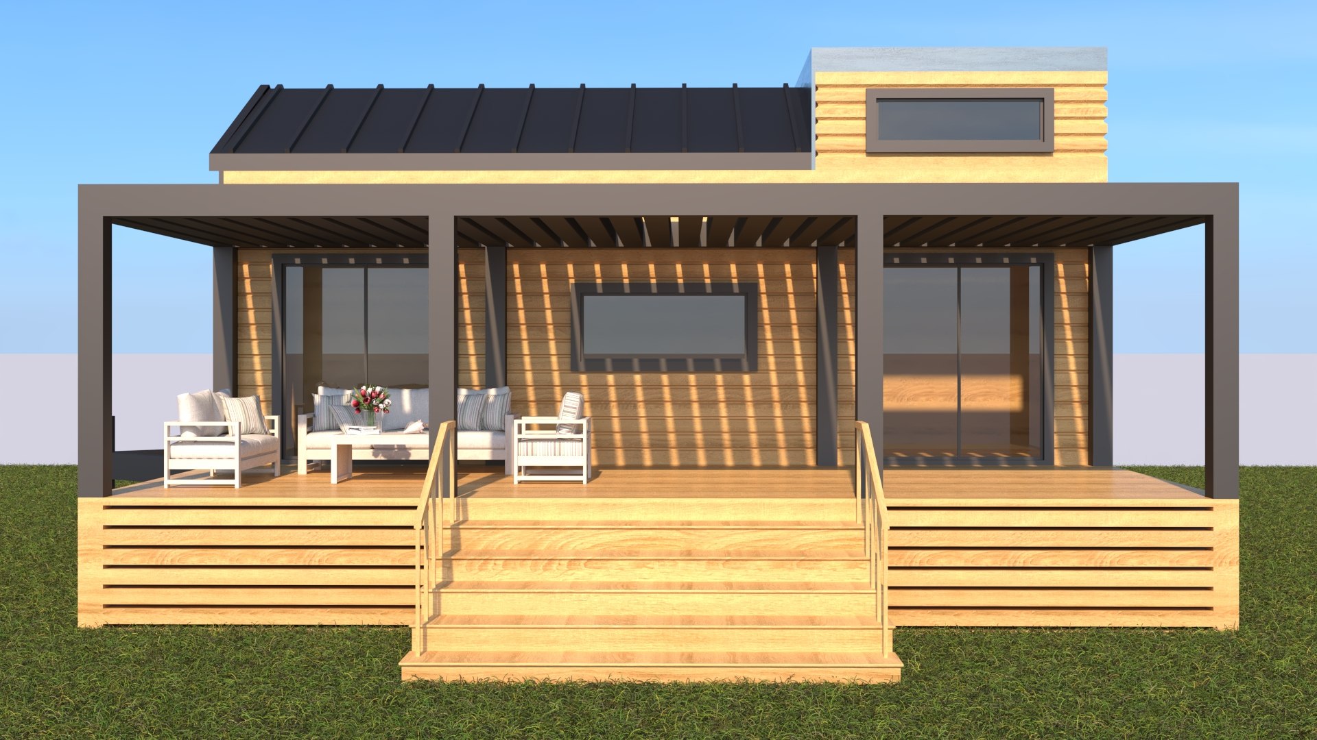 Tiny House 3D Model - TurboSquid 2115371