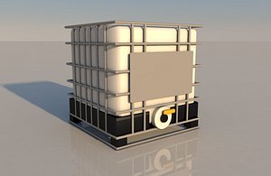 3D water tank model