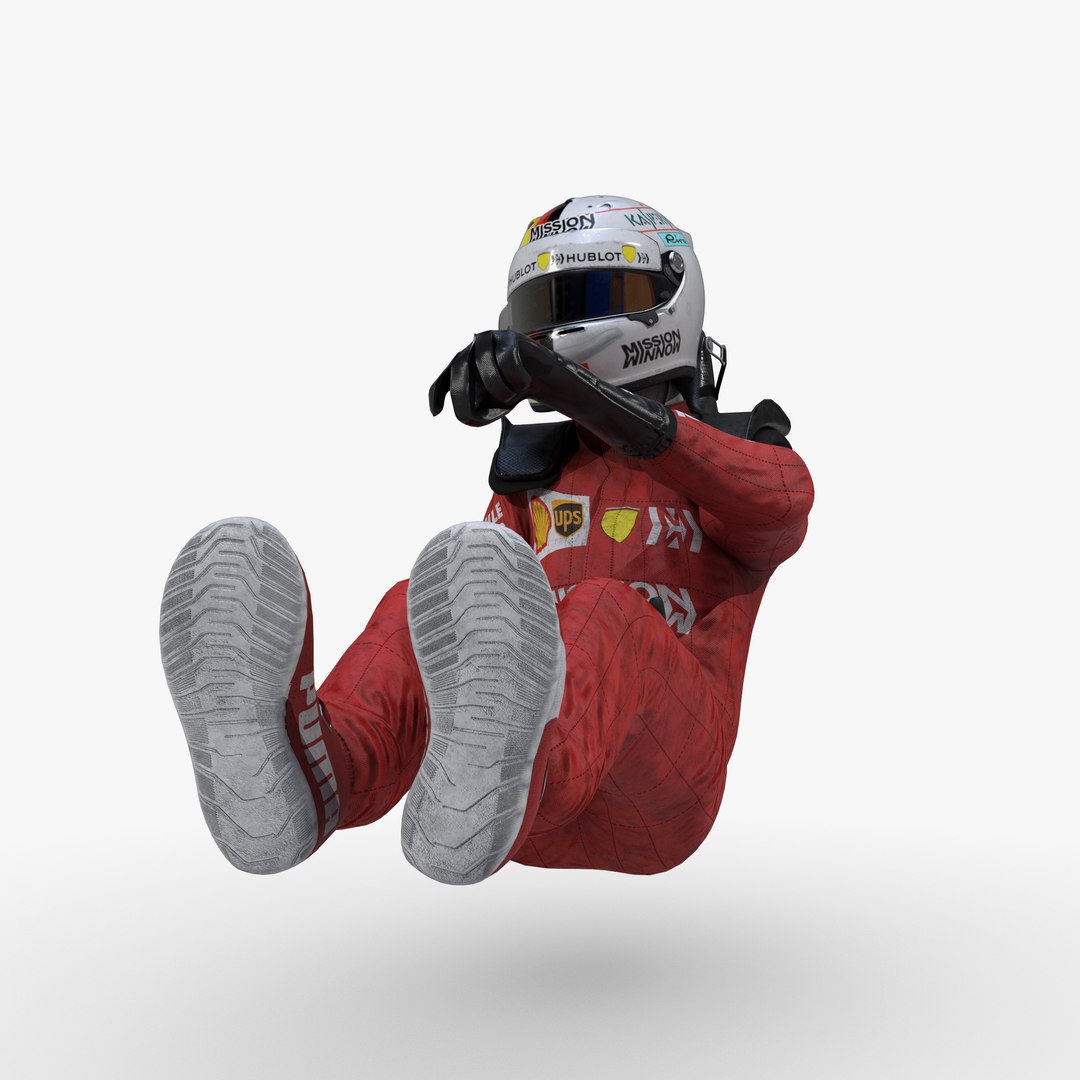 Sebastian Vettel 2019 3D Model - TurboSquid 1484096