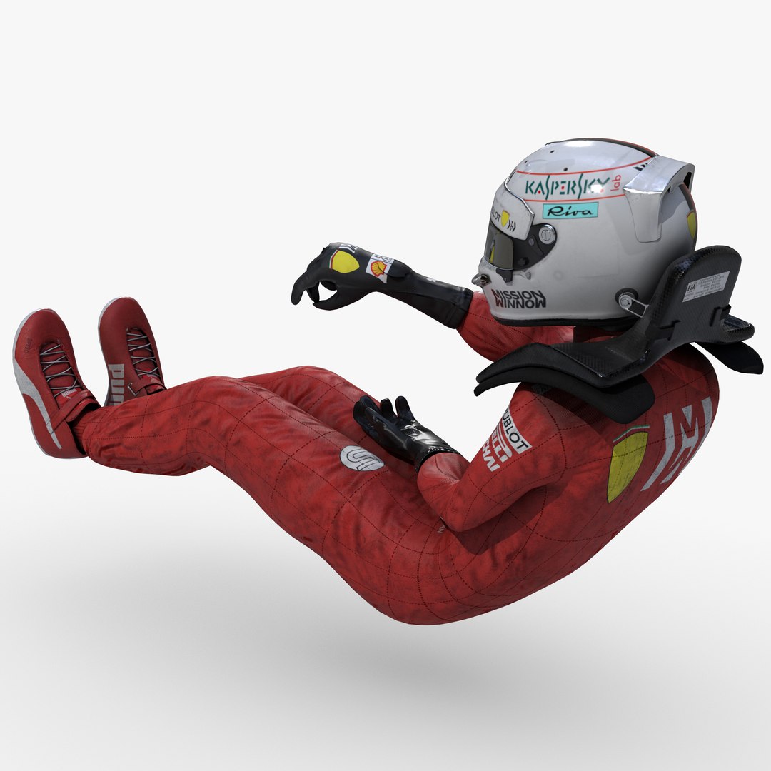 Sebastian Vettel 2019 3D Model - TurboSquid 1484096