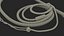 Historical Leather Whip Braided Black