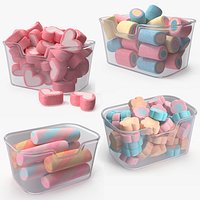 Marshmallows in Container Collection 2