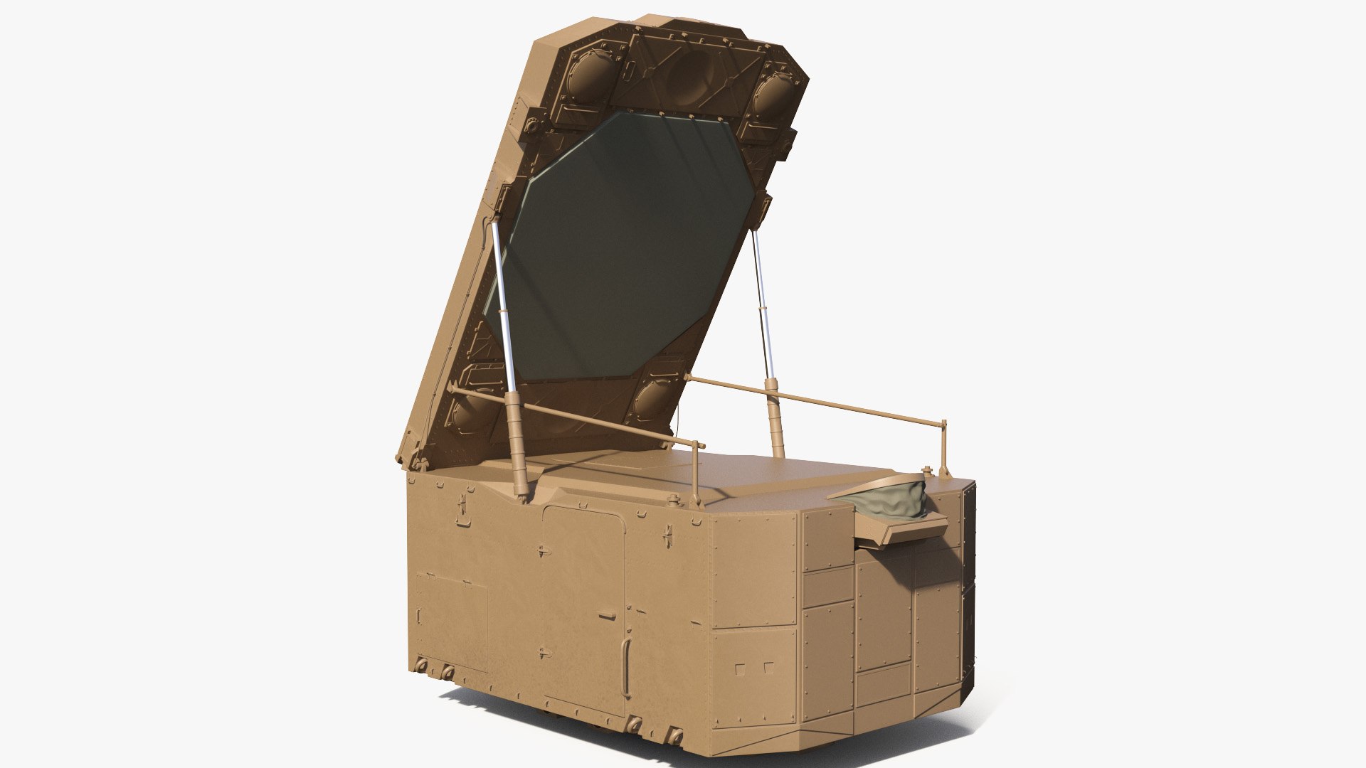 S300 Desert Radar Flap Lid B 3D model preview