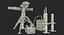 BGM-71 TOW Missile System 3D Models Collection