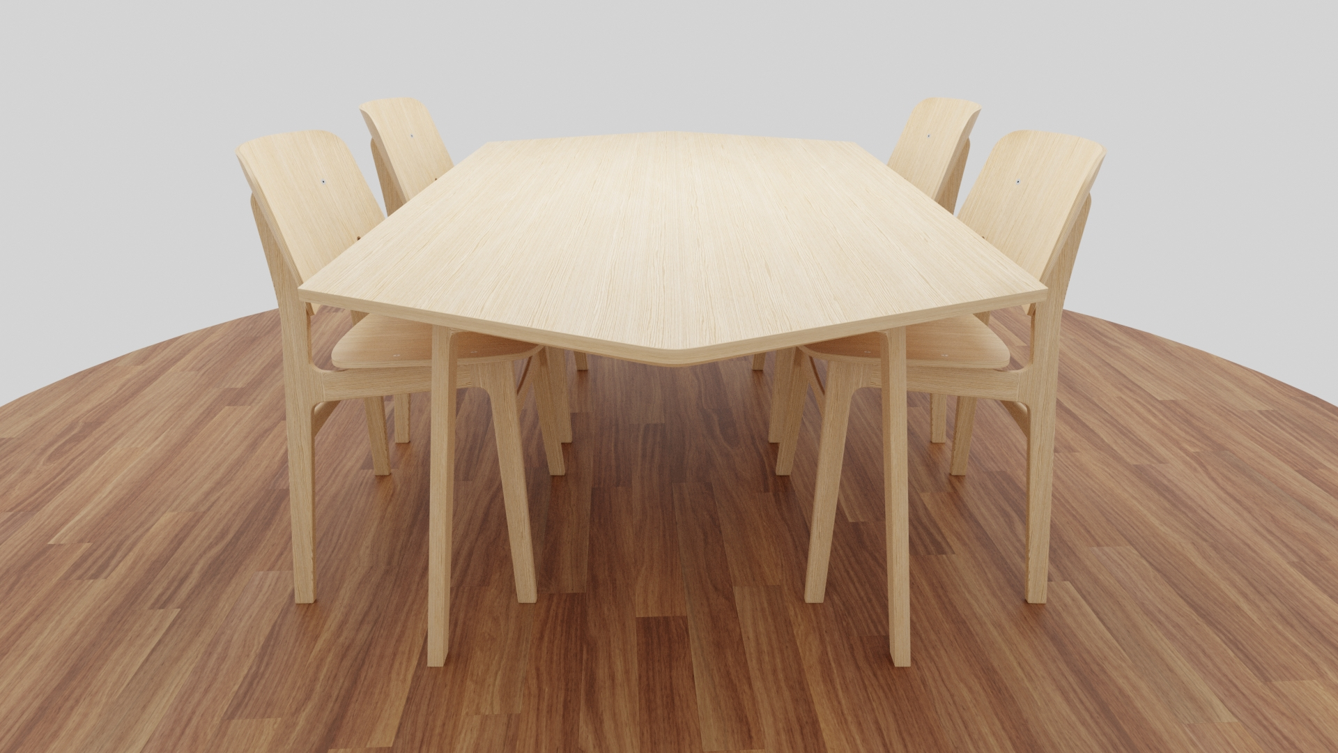 3D Model Dining Table Set - TurboSquid 2079279
