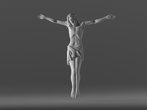 crucifixion jesus christ 3D model