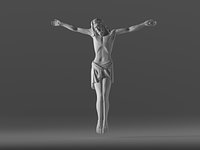 Jesus Christ crucified on the cross
