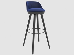tommy stool frei frau 3D model