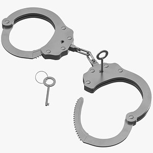 Handcuffs 02 3D model